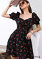 Vintage black short dress